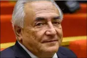  ?? (Photo MAxPPP/Christophe Petit Tesson) ?? Dominique Strauss-Kahn, l’un des administra­teurs d’une société d’investisse­ment en faillite, a été cité dans une plainte pour escroqueri­e.