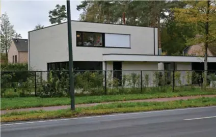  ?? FOTO JAA ?? Zelfs langs de hoofdassen zijn de woningen groot en exclusief.