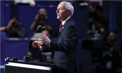  ?? Governor Asa Hutchinson of Arkansas. Photograph: Jim Young/Reuters ??