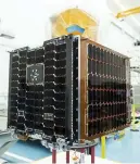  ??  ?? One of Earth- i’s fleet of high- resolution imaging satellites, which will eventually encircle the Earth