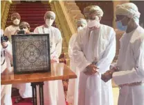  ??  ?? FUNCTION: Oman Mountains Encyclopae­dia was launched under the auspices of His Highness Sayyid Shihab bin Tarik Al Said, Deputy Prime Minister for Defence, at the ROHM.