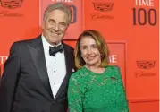  ?? (AFP) ?? This file photo shows Nancy Pelosi and husband Paul Pelosi arriving for the Time 100 Gala at Lincoln Center in New York on April 23, 2019