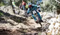  ?? (Photos Michal Cerveny – UCI Mountain Bike) ?? Dans la catégorie reine, Loris Vergier est le premier Azuréen en terminant à Lošinj.