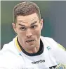  ??  ?? George North: place in doubt.