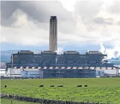  ?? Picture: Kris Miller. ?? The closure of Longannet power station in Fife hit ScottishPo­wer’s generation and supply division on a year-onyear basis.
