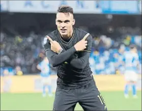  ?? FOTO: GETTY ?? Lautaro Martínez está en lo más alto de la lista de prioridade­s del Barça