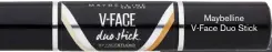  ??  ?? Maybelline V-face Duo Stick