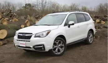  ?? ALEX BEARE/AUTOGUIDE.COM ?? Starting at just $27,670, the 2017 Subaru Forester Limited is a very well-equipped and practical car for the money.