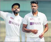  ?? PTI ?? After a day of toil on Friday, India skipper Virat Kohli and spinner R Ashwin will have to quickly rework their strategy to get rid of Joe Root early on Saturday.