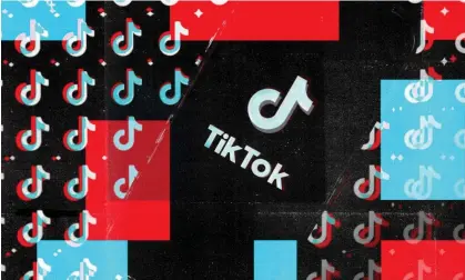  ?? ?? TikTok says its moderators receive training that is thorough and under constant review. Composite: Guardian Design/Getty Images