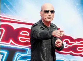  ?? RICH FURY THE CANADIAN PRESS FILE PHOTO ?? “America’s Got Talent” judge Howie Mandel in 2016. The show’s rules require contestant­s be either a U.S. citizen or a legal permanent resident, possess a U.S. work permit, or are in the U.S. legally.