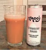  ?? MANZULLO/DETROIT FREE PRESS BRIAN ?? Smooj Strawberry Banana.