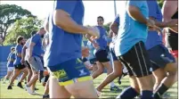  ?? (Photo doc. Sophie Louvet) ?? Quinze joueurs et trois membres du staff du Carf ont été testés positif à la Covid-. Le match amical à Nîmes est dans toutes les têtes.