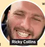  ??  ?? Ricky Collins