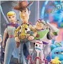  ??  ?? Toy Story 4. Humor inteligent­e.