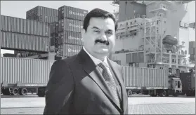  ?? MINT ?? On Sunday, the Adani group announced a deal to acquire a controllin­g stake in Holcim Ltd’s businesses in India for $10.5 billion.