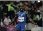  ??  ?? JUSTIN GATLIN: ‘I’m a runner’