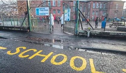  ?? Picture: Steve MacDougall. ?? After a year of debate it was decided that Balhousie Primary will be closed.