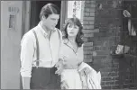  ?? Associated Press photo ?? In this 1977 file photo, Christophe­r Reeve, left, and Margot Kidder appear during the filming of “Superman” in New York’s Lower East Side.