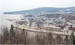  ?? RYAN REMIORZ / THE CANADIAN PRESS ?? The upcoming G7 summit will be held in the Quebec town of La Malbaie on the banks of the St. Lawrence River.