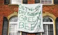  ?? NICK GRAHAM/STAFF ?? Miami University students and Oxford residents wear green for St. Patrick’s Day and celebratin­g at local establishm­ents on March 16. Green Beer Day has been a tradition in the town for many years. The actual St. Paddy’s Day holiday was March 17.