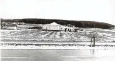  ?? Foto: Stadtarchi­v ?? Vom 6. Januar 1987 datiert diese Aufnahme der Diskothek, dem ersten Bauwerk am heutigen Erwin Bosch Ring.