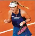  ?? Foto: afp ?? Angelique Kerber steht im Viertelfin­ale der French Open.