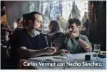  ?? ?? Carlos Vermut con Nacho Sánchez.