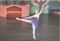  ?? CONTRIBUTE­D PHOTO ?? Kirsten Hyde is one of two profession­al company members dancing the role of the Sugar Plum Fairy in the Chattanoog­a Ballet production of “The Nutcracker.” Also performing that principal role is Claire Carlisle Young. They’ll be partnered by Diamond...