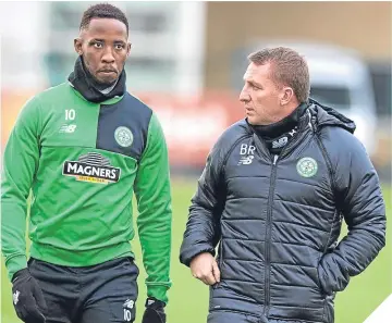  ??  ?? Moussa Dembele will learn even more by staying at Celtic under Brendan Rodgers.