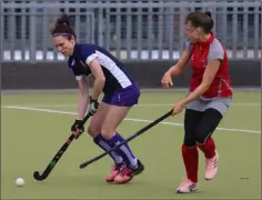  ??  ?? Leah Chapman on the ball for Enniscorth­y.