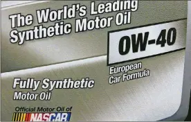  ?? JAMES HALDERMAN PHOTO ?? Volkswagen and most European brands of vehicles require unique and specialize­d engine oil. Also use what the vehicle manufactur­er recommends.