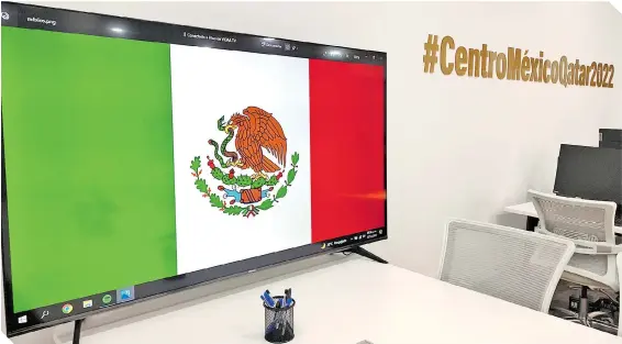  ?? ?? El Centro está habilitado para recibir a los mexicanos que asistirán a la Copa del Mundo de futbol.