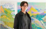  ?? ?? Stephen Wong will give an online walk-through of his works tomorrow.