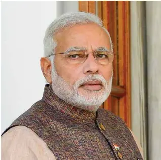  ??  ?? Hon'ble Prime Minister of India, Narendra Modi