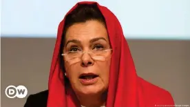  ??  ?? Fatima Gailani has been involved in Afghan politics for more than 40 years