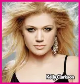  ??  ?? Kelly Clarkson