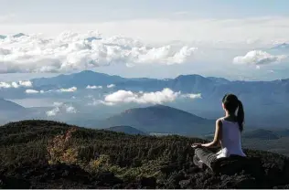  ?? Getty Images ?? Now is the time to start raising the quality of your energy through meditation.