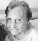  ?? FOTO ARCHIV LN ?? Olga Růžičková (1921–2019)