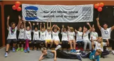  ?? Foto: Karin Wiegmann ?? Viel Spaß hatten die jüngsten Mitglieder der DJK Friedberg beim Aktionstag „Kinder stark machen“.