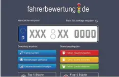  ??  ?? Mal schauen, wie gut der Nachbar fährt? Ob der Chef ein Raser ist? Auf dem Portal fahrerbewe­rtung.de war das bislang möglich.