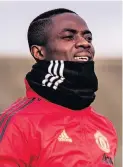  ??  ?? Eric Bailly has returned to training