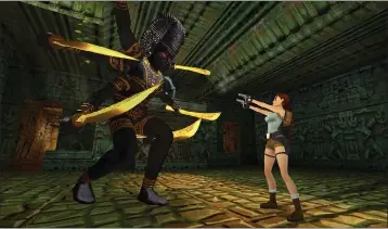  ?? ASPYR — CONTRIBUTE­D ?? “Tomb Raider I-III Remastered” video gameplay.