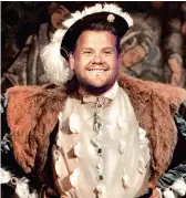  ?? ?? How he might have looked: Comic James Corden reportedly dressed as Henry VIII