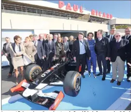  ?? (Photo Frank Muller) ?? Le cap est fixé pour les artisans du retour du Grand Prix de France au circuit PaulRicard : rendez-vous le  juin .