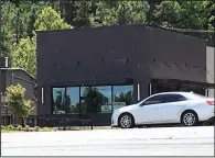  ?? Arkansas Democrat-Gazette/ERIC E. HARRISON ?? There aren’t any signs yet but the exterior of the pending Starbucks at 2815 Cantrell Road, Little Rock, appears to be complete.