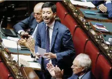  ?? Ansa ?? Ondivago Roberto Speranza, tra i leader di Articolo 1 - Mdp