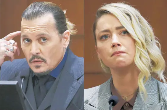 ?? Photo / AP ?? Johnny Depp won his high-profile and revealing defamation suit against his ex-wife, actor Amber Heard, in August.