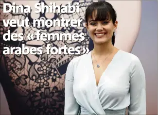  ?? (Photo Jean-François Ottonello) ?? Dina Shihabi, le sourire de l’indépendan­ce et la rage d’y parvenir. La culture peut-elle accélérer les choses ? L’Arabie Saoudite était notamment présente pour la première fois au Festival de Cannes cette année…