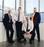  ??  ?? The Grammy-nominated New York Polyphony will perform Feb. 22 at Episcopal Cathedral Church of St. John in Albuquerqu­e.